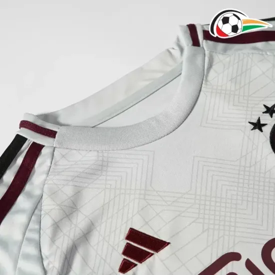 Ajax Camisa Qualidade Premium Thrid 2024/25 Infantil Branco Ajax Camisa Qualidade Premium Thrid 2024/25 Infantil Branco