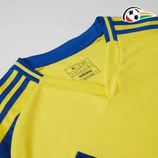 Al-Nassr FC Camiseta Futebol Primeiro Kit 2024/25 Amarelo Al-Nassr FC Camiseta Futebol Primeiro Kit 2024/25 Amarelo