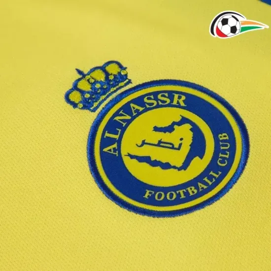 Al-Nassr FC Camiseta Futebol Primeiro Kit 2024/25 Amarelo Al-Nassr FC Camiseta Futebol Primeiro Kit 2024/25 Amarelo