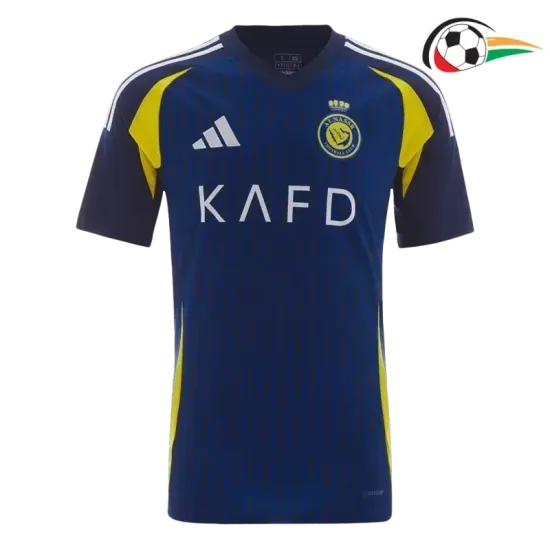 Al-Nassr FC Equipacione Replicas Away Segundo Kit 2024/25 Azul Al-Nassr FC Equipacione Replicas Away Segundo Kit 2024/25 Azul