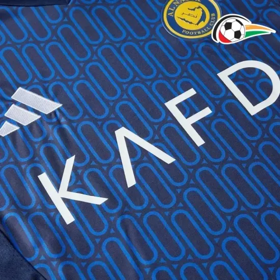 Al-Nassr FC Equipacione Replicas Away Segundo Kit 2024/25 Azul Al-Nassr FC Equipacione Replicas Away Segundo Kit 2024/25 Azul