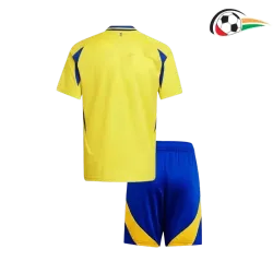 Camisa Al-Nassr FC Qualidade TAILANDESA Home 2024/25 (Camisola + Calções) Amarelo