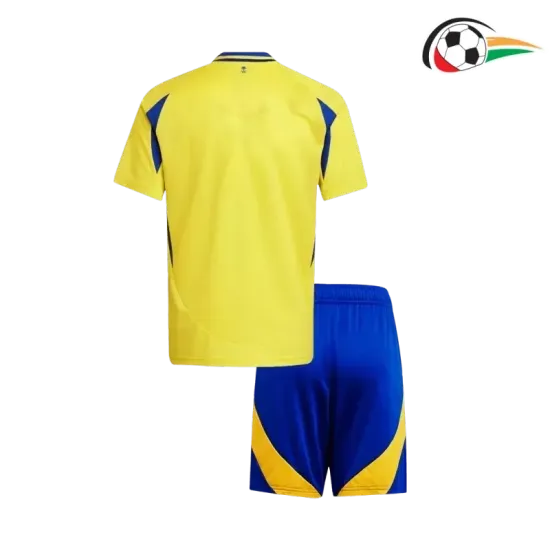 Camisa Al-Nassr FC Qualidade TAILANDESA Home 2024/25 (Camisola + Calções) Amarelo