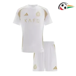 Camiseta Al-Nassr FC Qualidade AAA Alternativa 2024/25 Niños Branco