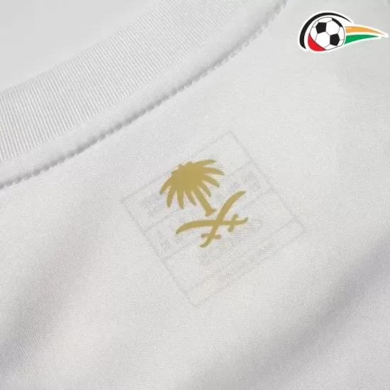 Camiseta Al-Nassr FC Qualidade AAA Alternativa 2024/25 Niños Branco Camiseta Al-Nassr FC Qualidade AAA Alternativa 2024/25 Niños Branco