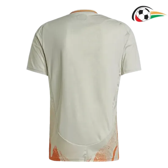 AS Roma Camisola Futebol Segundo Kit 2024/25 Branco/Laranja AS Roma Camisola Futebol Segundo Kit 2024/25 Branco/Laranja