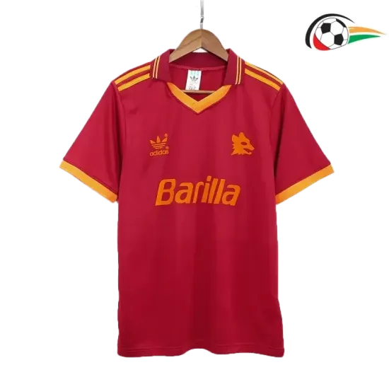 AS Roma Camiseta Baratas Local 1992/94 Retro Vermelho AS Roma Camiseta Baratas Local 1992/94 Retro Vermelho