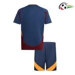 Camisola AS Roma Qualidade AAA Terceiro Kit 2024/25 Infantil Azul