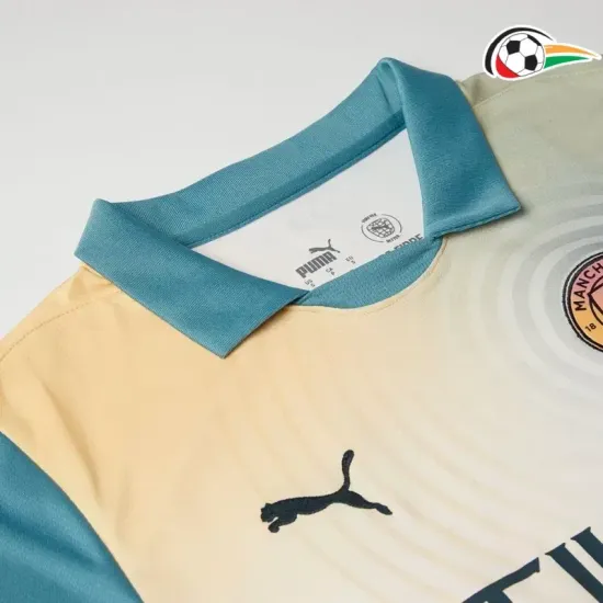 Camisa Manchester City Baratas 4th 2024/25 Amarelo Camisa Manchester City Baratas 4th 2024/25 Amarelo