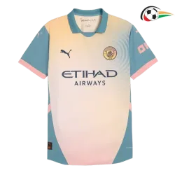 Camiseta Manchester City Qualidade TAILANDESA 4th 2024/25 Jogador Amarelo