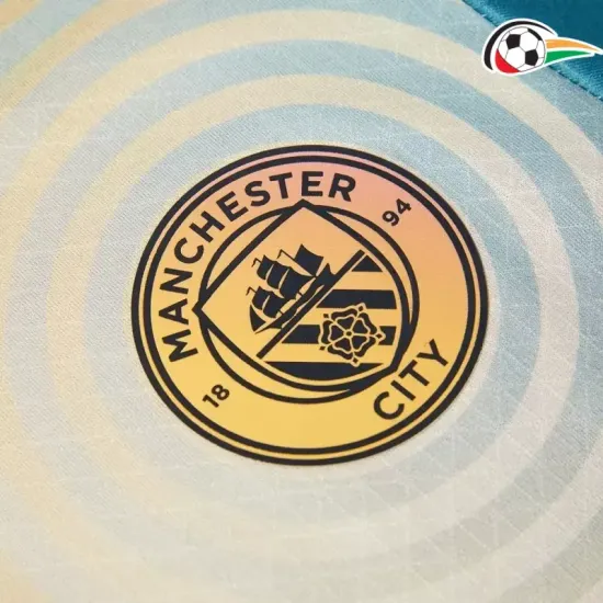 Camiseta Manchester City Qualidade TAILANDESA 4th 2024/25 Jogador Amarelo Camiseta Manchester City Qualidade TAILANDESA 4th 2024/25 Jogador Amarelo