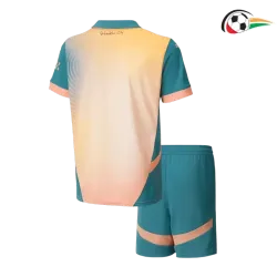 Equipacione Manchester City Qualidade AAA 4th 2024/25 Infantil Amarelo
