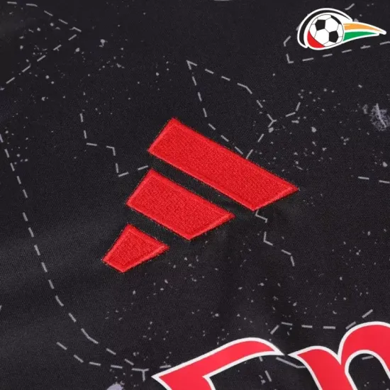 Camisa Benfica Replicas Visitante 2024/25 Preto Camisa Benfica Replicas Visitante 2024/25 Preto