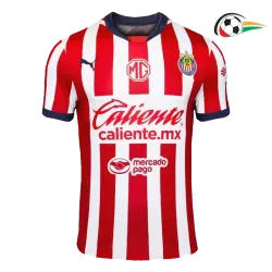 Camisa Chivas Qualidade TAILANDESA Primeiro Kit 2024/25 Jogador Vermelho/Branco
