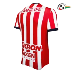 Camisa Chivas Qualidade TAILANDESA Primeiro Kit 2024/25 Jogador Vermelho/Branco