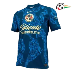 Camisa Club América Qualidade Premium Away 2024/25 Jogador Azul