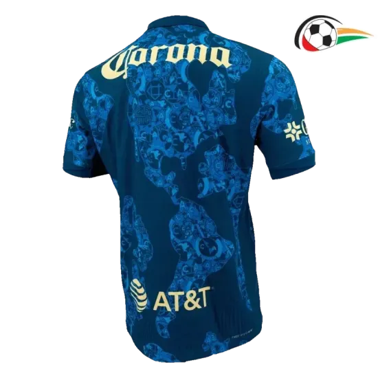 Camisa Club América Qualidade Premium Away 2024/25 Jogador Azul Camisa Club América Qualidade Premium Away 2024/25 Jogador Azul