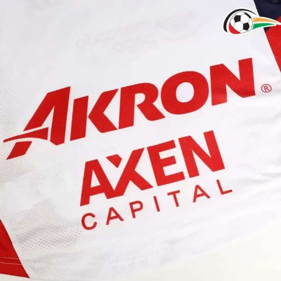 Camiseta Chivas Qualidade AAA Visitante Segundo Kit 2024/25 Versão Jogador Branco Camiseta Chivas Qualidade AAA Visitante Segundo Kit 2024/25 Versão Jogador Branco