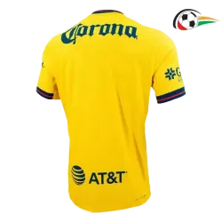 Camisola Club América Qualidade AAA Home Primeiro Kit 2024/25 Versão Jogador Amarelo