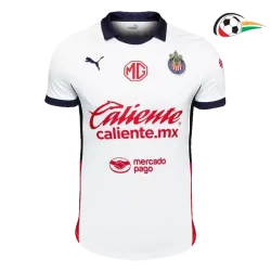 Chivas Camisa Replicas Visitante 2024/25 Branco