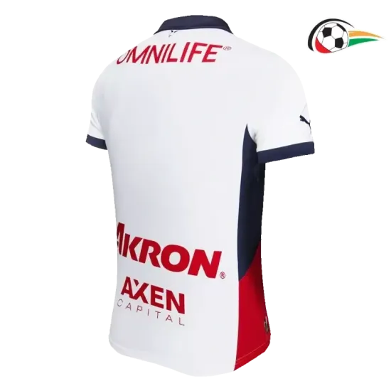 Chivas Camisa Replicas Visitante 2024/25 Branco Chivas Camisa Replicas Visitante 2024/25 Branco