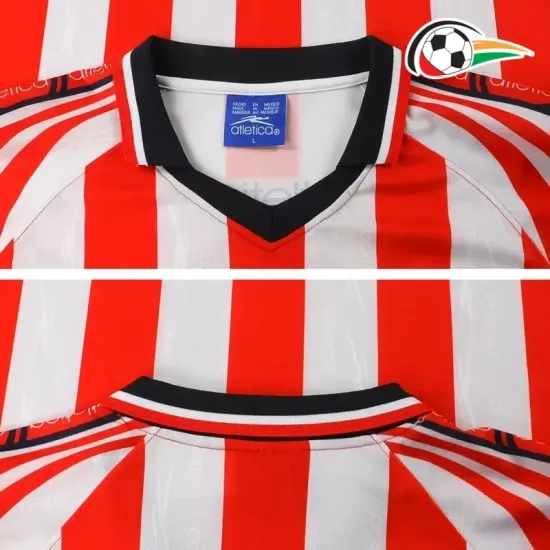 Chivas Camiseta Baratas Local Primeiro Kit 1998/99 Vintage Vermelho/Branco Chivas Camiseta Baratas Local Primeiro Kit 1998/99 Vintage Vermelho/Branco