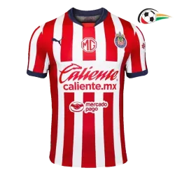 Chivas Camisola Futebol Home 2024/25 Vermelho/Branco
