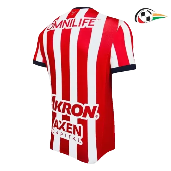 Chivas Camisola Futebol Home 2024/25 Vermelho/Branco Chivas Camisola Futebol Home 2024/25 Vermelho/Branco