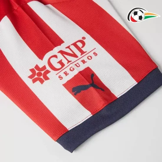 Chivas Camisola Futebol Home 2024/25 Vermelho/Branco Chivas Camisola Futebol Home 2024/25 Vermelho/Branco