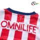 Chivas Equipacione Qualidade TAILANDESA Local 2024/25 Infantil Vermelho/Branco Chivas Equipacione Qualidade TAILANDESA Local 2024/25 Infantil Vermelho/Branco