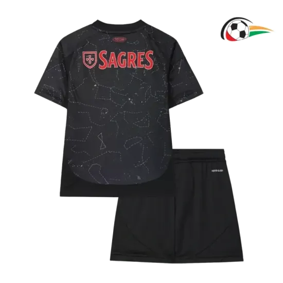 Benfica Camisola Qualidade AAA Away Segundo Kit 2024/25 Niños Preto Benfica Camisola Qualidade AAA Away Segundo Kit 2024/25 Niños Preto