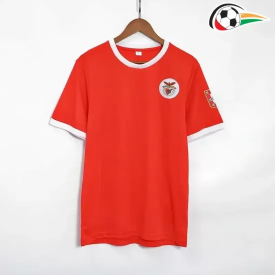 Equipacione Benfica Qualidade TAILANDESA Local 1972/73 Retro Vermelho