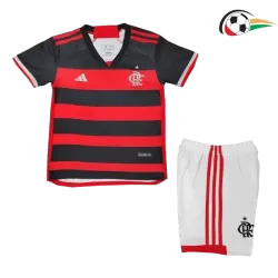 Camisa Flamengo Qualidade TAILANDESA Local 2024/25 (Camisola + Calções) Vermelho/Preto