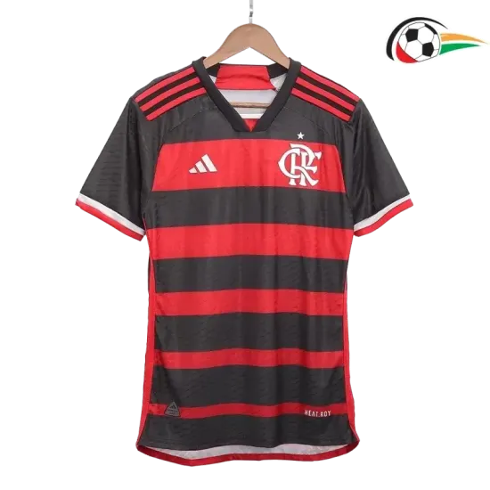 Camisola Flamengo Baratas Home Primeiro Kit 2024/25 Versão Jogador Vermelho/Preto Camisola Flamengo Baratas Home Primeiro Kit 2024/25 Versão Jogador Vermelho/Preto