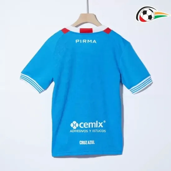 Cruz Azul Camisa Qualidade Premium Home 2024/25 (Camisola + Calções) Azul Cruz Azul Camisa Qualidade Premium Home 2024/25 (Camisola + Calções) Azul