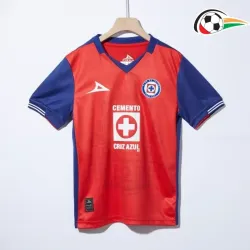Cruz Azul Equipacione Replicas Alternativa 2024/25 Niños Vermelho