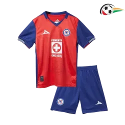Cruz Azul Equipacione Replicas Alternativa 2024/25 Niños Vermelho
