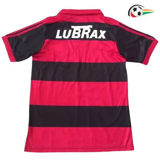 Equipacione Flamengo Qualidade Premium Home 1990 Classicas Vermelho/Preto
