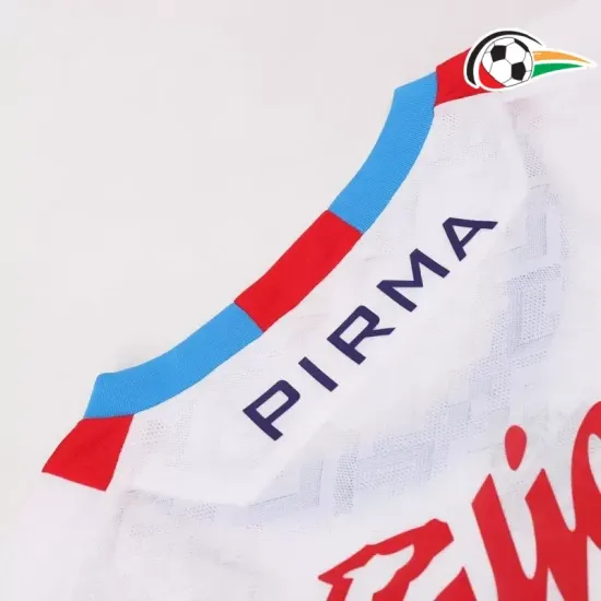 Camisa Cruz Azul Replicas Visitante Segundo Kit 2024/25 Versão Jogador Branco