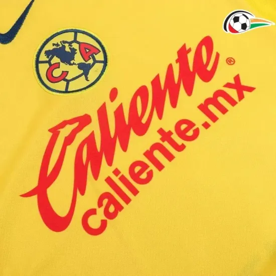 Club América Camisa Qualidade TAILANDESA Primeiro Kit 2024/25 (Camisola + Calções) Amarelo Club América Camisa Qualidade TAILANDESA Primeiro Kit 2024/25 (Camisola + Calções) Amarelo