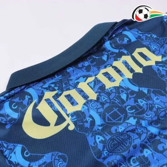 Club América Camiseta Qualidade AAA Visitante 2024/25 Niños Azul