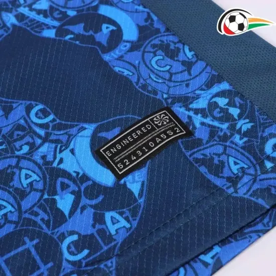 Club América Camiseta Qualidade AAA Visitante 2024/25 Niños Azul