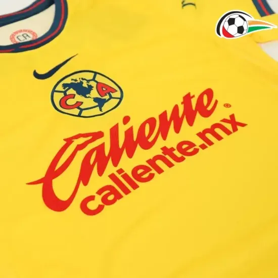 Equipacione Club América Replicas Home 2024/25 Amarelo Equipacione Club América Replicas Home 2024/25 Amarelo