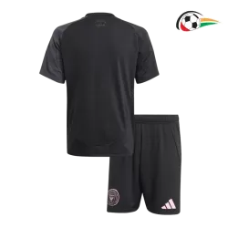 Inter de Miami Camiseta Baratas Visitante 2025 Niños Preto