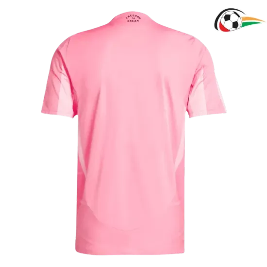 Inter de Miami Camisola Futebol Local Primeiro Kit 2025 Jogador Rosa Inter de Miami Camisola Futebol Local Primeiro Kit 2025 Jogador Rosa