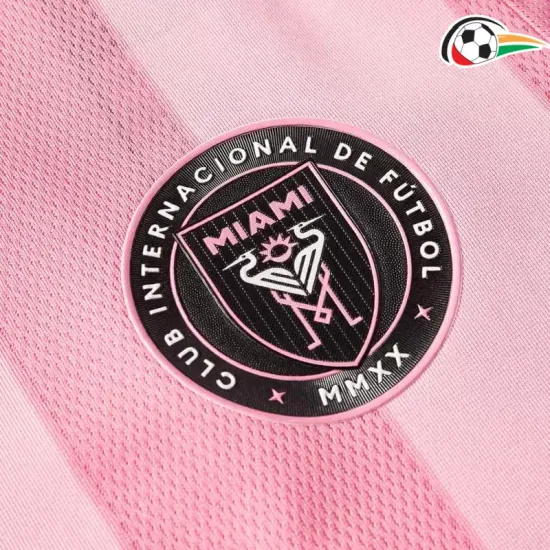 Inter de Miami Camisola Futebol Local Primeiro Kit 2025 Jogador Rosa Inter de Miami Camisola Futebol Local Primeiro Kit 2025 Jogador Rosa