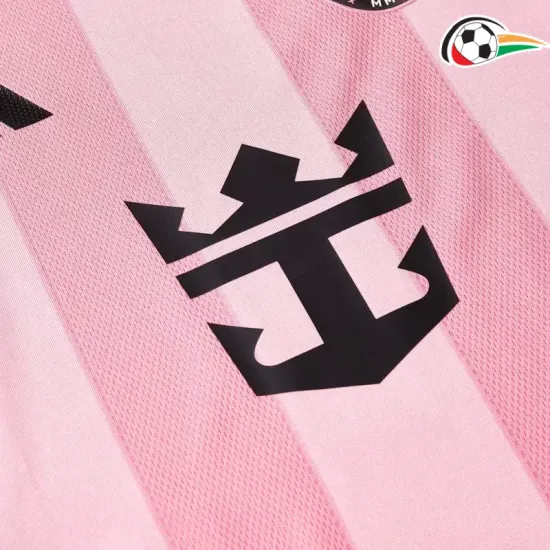 Inter de Miami Camisola Futebol Local Primeiro Kit 2025 Jogador Rosa Inter de Miami Camisola Futebol Local Primeiro Kit 2025 Jogador Rosa