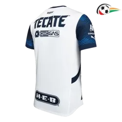 Monterrey Camisa Qualidade TAILANDESA Away Segundo Kit 2024/25 Jogador Branco