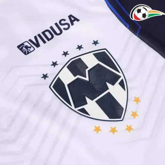 Monterrey Camisa Qualidade TAILANDESA Away Segundo Kit 2024/25 Jogador Branco Monterrey Camisa Qualidade TAILANDESA Away Segundo Kit 2024/25 Jogador Branco