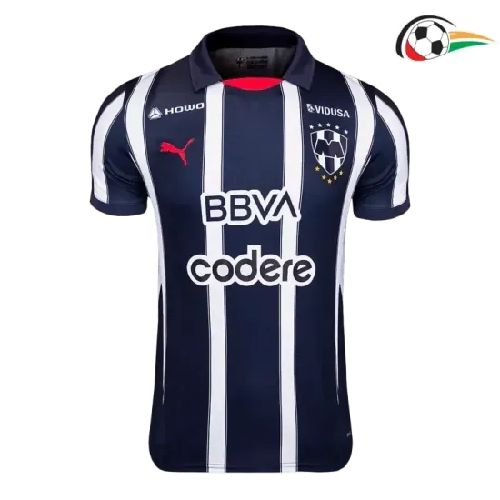 Monterrey Camisola Baratas Home Primeiro Kit 2024/25 Versão Jogador Preto/Branco Monterrey Camisola Baratas Home Primeiro Kit 2024/25 Versão Jogador Preto/Branco